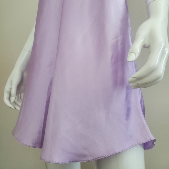 LAVENDER SLEEVELESS SLIP DRESS - Picture 4 of 7